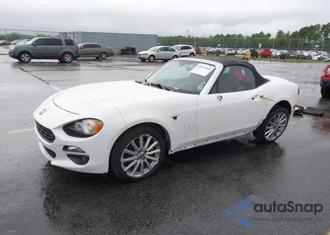 2017 Fiat 124 Spider Lusso из США, поврежденный, VIN JC1NFAEK5H0101922